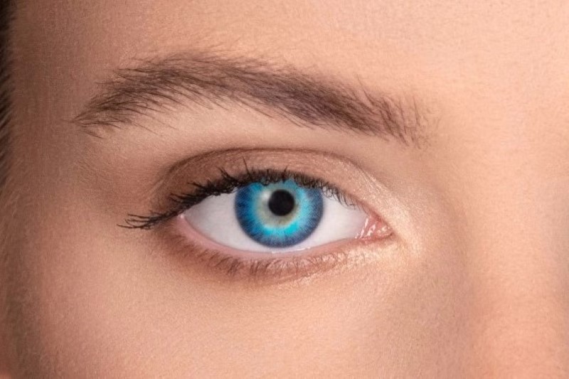 Blau Farbige Kontaktlinsen